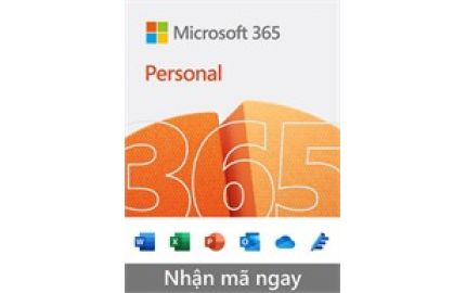 Key-online Microsoft® 365 Personal (03 năm; 01 tài khoản; 05 thiết bị)